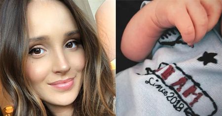 Marina chwali się, że jej dziecko ma HAFTOWANE ŚPIOSZKI ze swoim imieniem (FOTO)