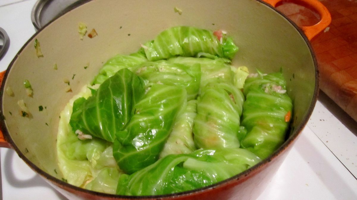 Gołąbki z mięsem z indyka