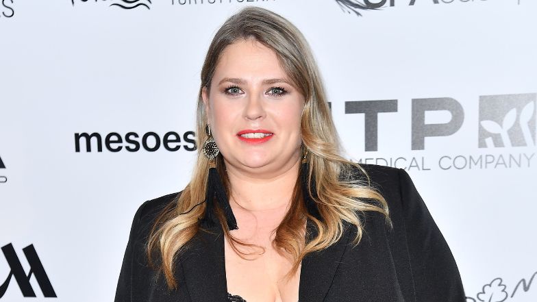 Elżbieta Romanowska pozuje w koronkowym gorsecie 