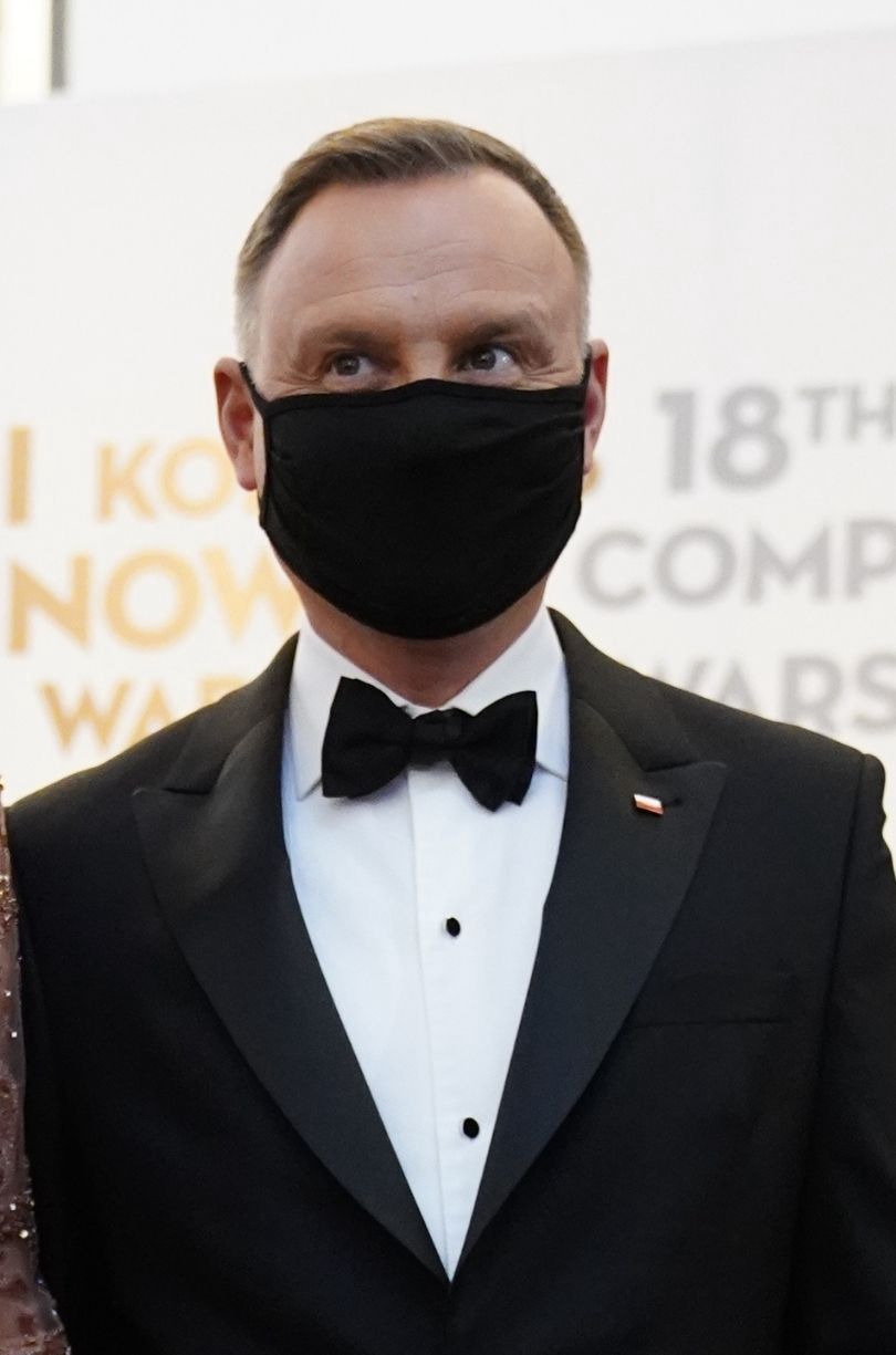 Agata i Andrzej Dudowie na Gali Wręczenia Nagród XVIII Konkursu Chopinowskiego