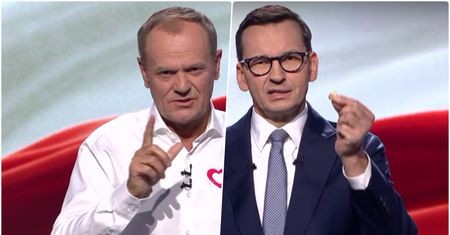 Pogubiony Tusk, Morawiecki jak ryba w wodzie. Ekspertka ocenia język debaty TVP