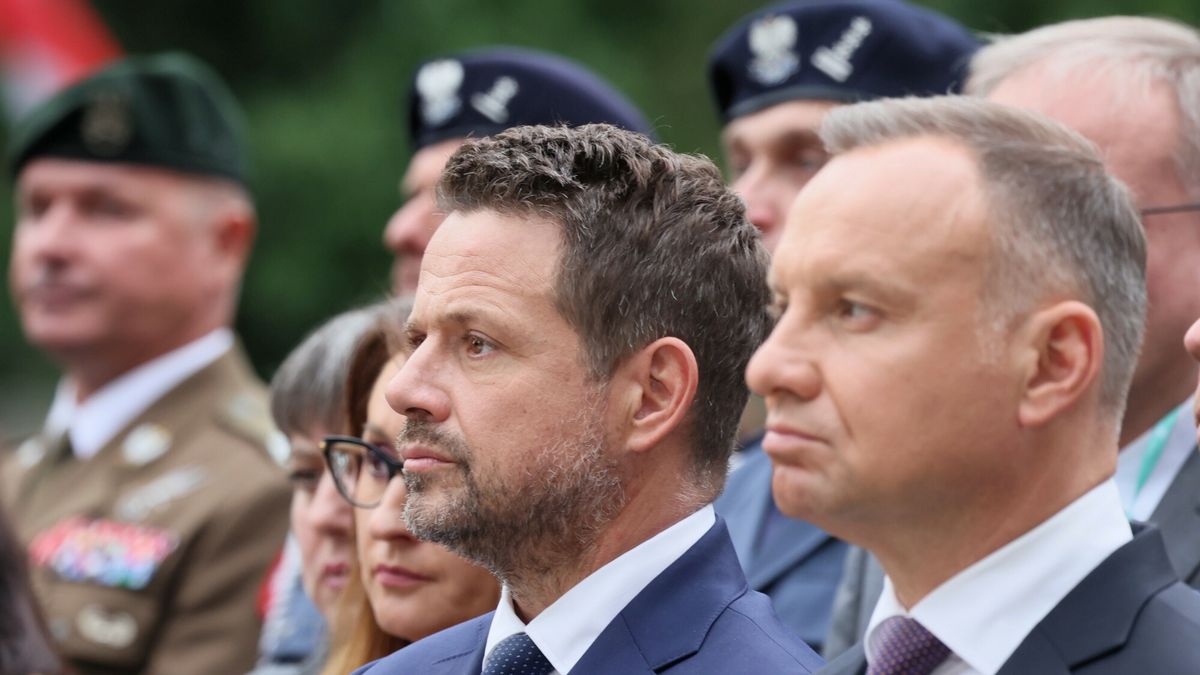 Rafał Trzaskowski i Andrzej Duda