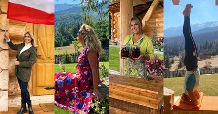 Tak mieszka Ewa Wachowicz: dom z bali stanął w zaledwie CZTERY MIESIĄCE (ZDJĘCIA)