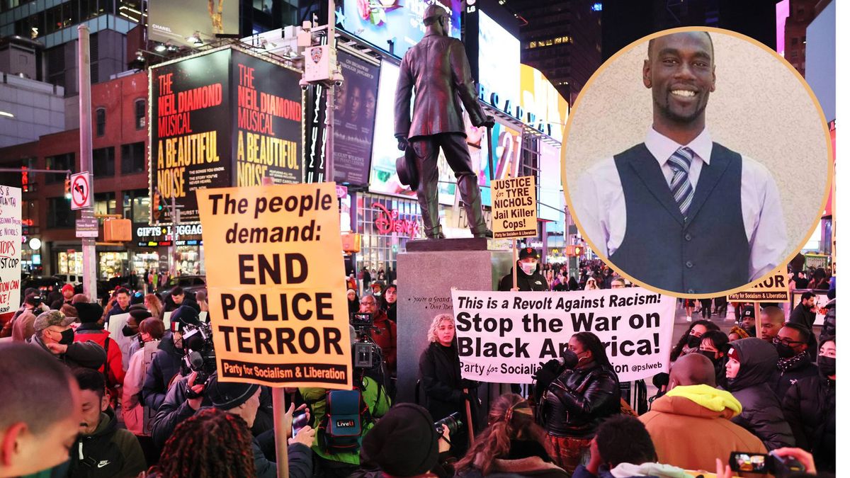Protesty na ulicach USA po śmiertelnym pobiciu przez policjantów Tyre'a Nicholsa
