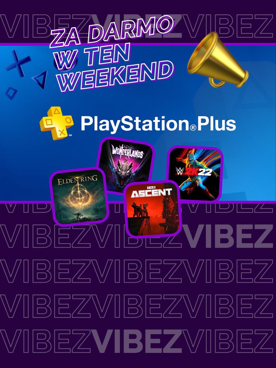 Darmowe PS Plus w weekend 27-28 sierpnia