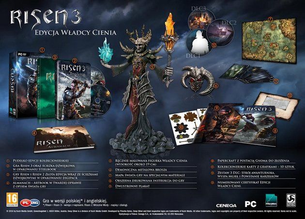 Risen 3 edycja władcy cienia