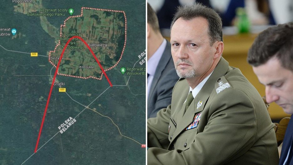 Według byłego szefa Straży Granicznej Dominika Tracza, białoruskie śmigłowce wykonywały określone zadania nad Polską