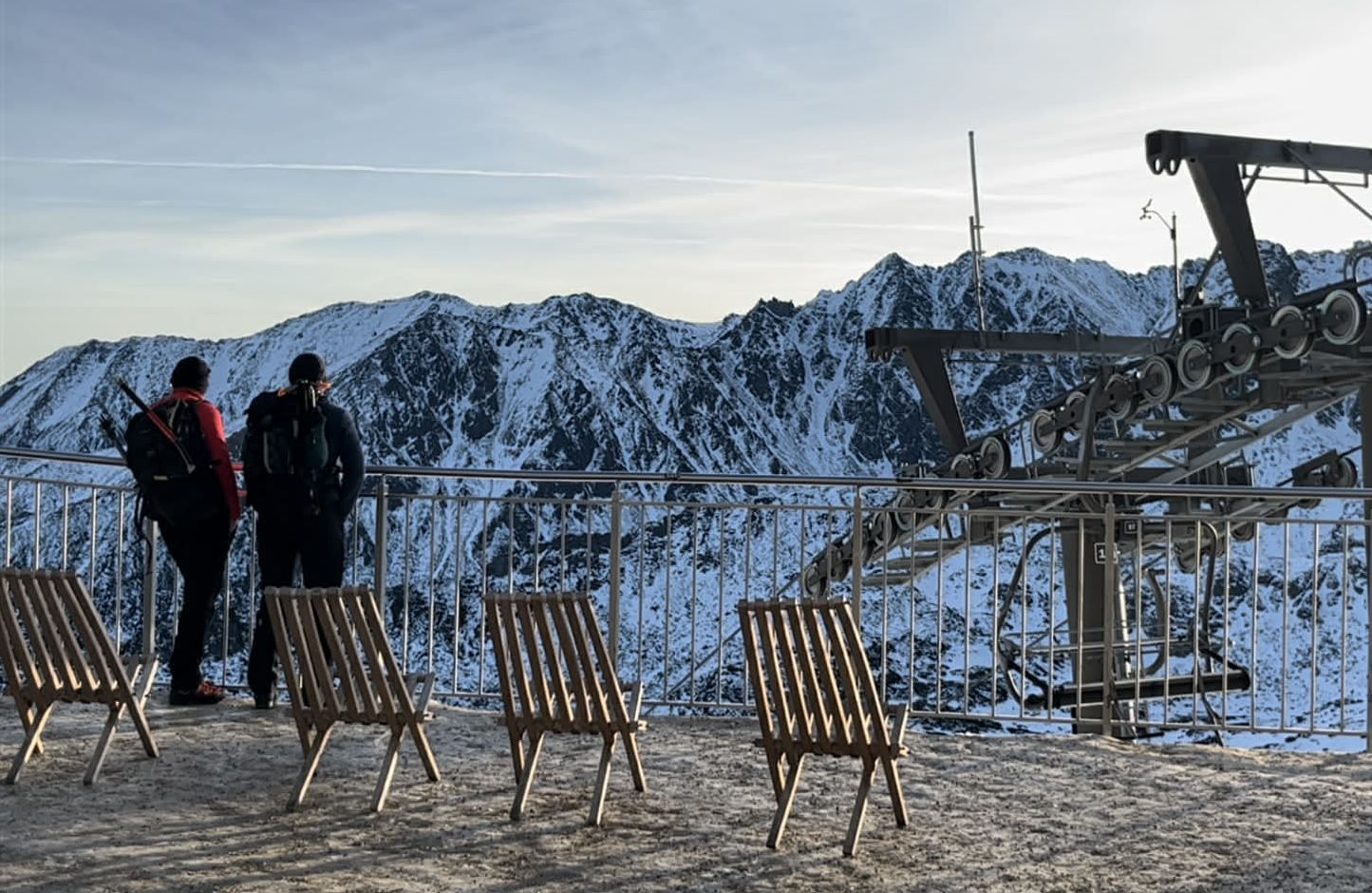 Spokój na Kasprowym Wierchu tydzień przed świętami
