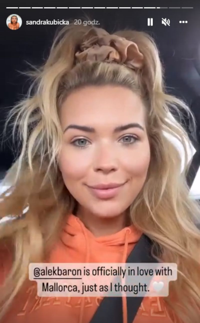 Sandra Kubicka i Baron dokazują na wakacjach. Spędzali upojne chwile na Majorce 