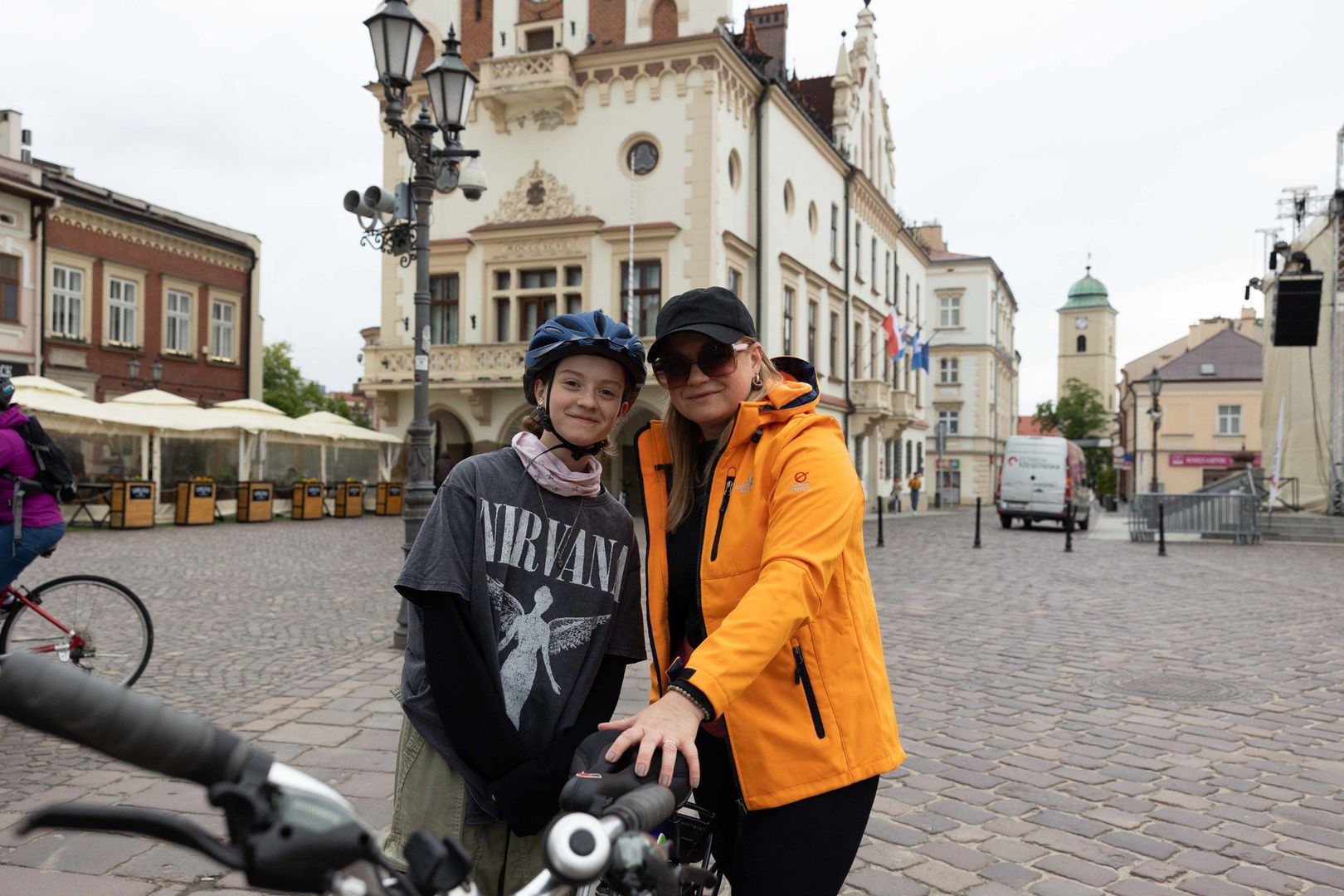 Tradycyjnie zbiórka rowerzystów nastąpiła na rzeszowskim Rynku