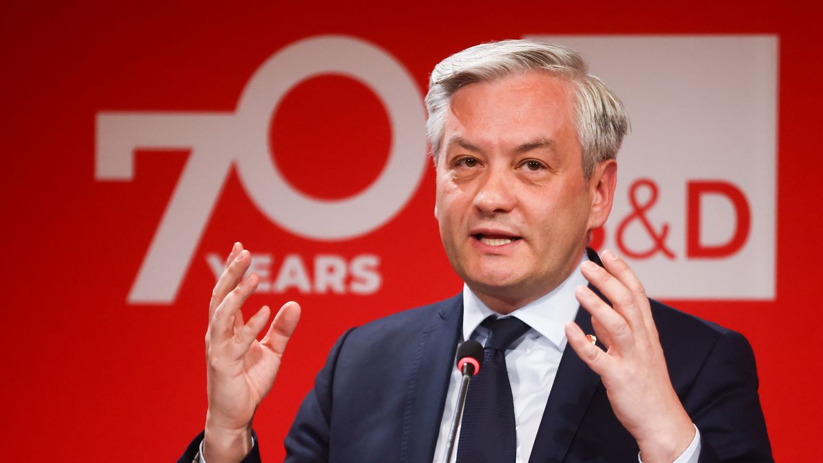 Robert Biedron, MEP, attends the Socialists and Democrats in the European Parliament congress in Krakow, Poland on May 4th, 2023.  (Photo by Beata Zawrzel/NurPhoto via Getty Images)