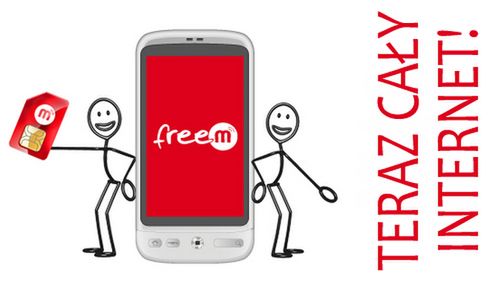 FreeM daje dostęp do całego Internetu - nadal za darmo! 1
