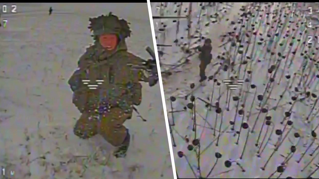 A Korean fought with a Ukrainian drone. He shot his colleague.