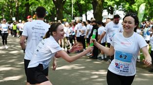 Bieg Firmowy 2025 we Wrocławiu. Tysiące miłośników biegania na Stadionie Olimpijskim