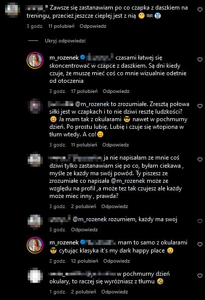 Małgorzata Rozenek pokazała, jak trenuje w czapce. Nie obyło się bez dyskusji