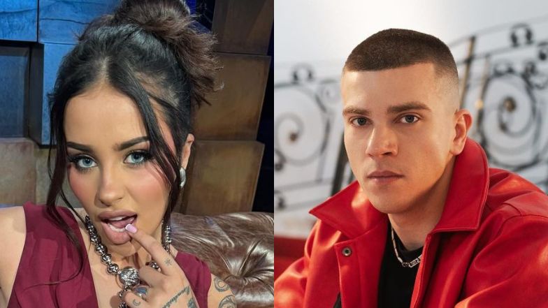 Fagata CIŚNIE Kacpra Błońskiego na kanapie u Kuby Wojewódzkiego