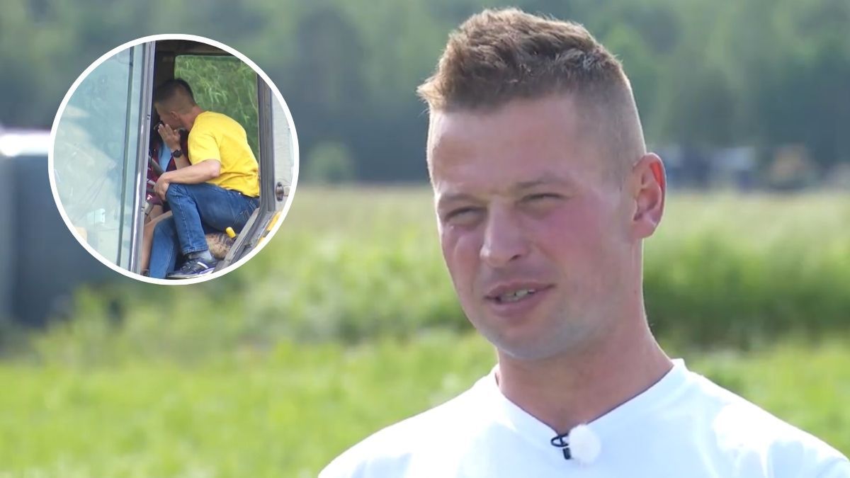 Krzysztof z "Rolnik szuka żony" po pierwszych czułościach 