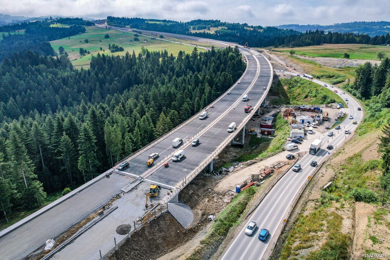 Droga do Zakopanego w chmurach, a nie w korkach. Podróż będzie dosłownie piękna