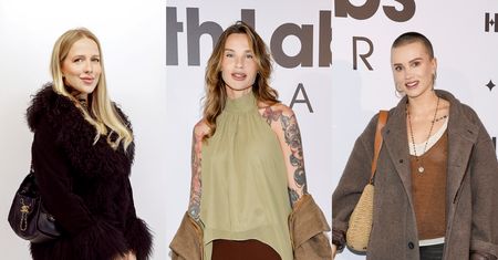Osobliwie odziane influencerki wdzięczą się na evencie: Gilon w kolarkach, Jessica Mercedes w futrze i jesieniarska Maffashion (ZDJĘCIA)
