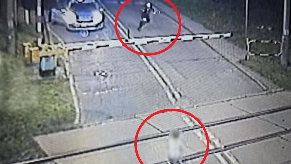 O krok od tragedii na torowisku