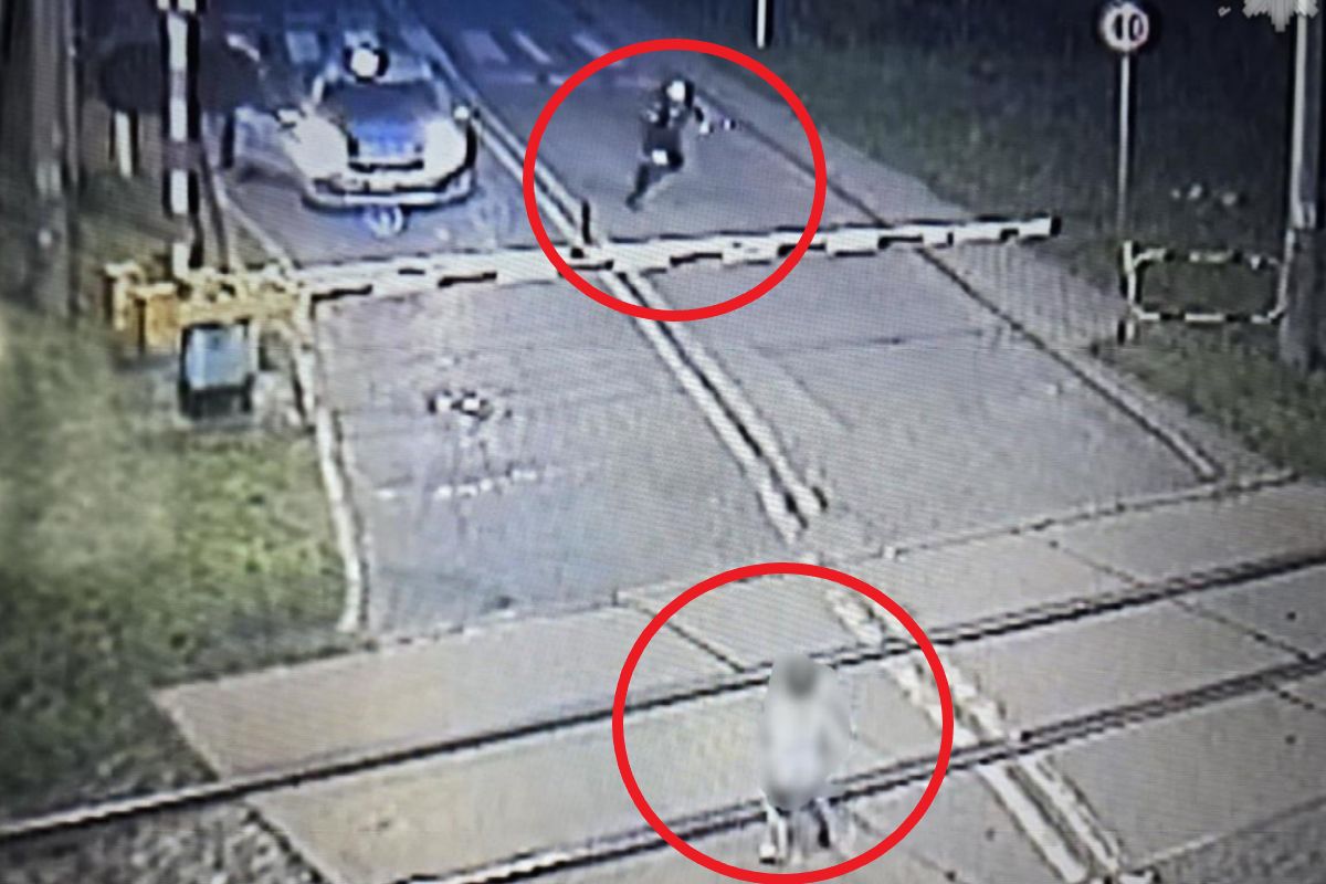 6-latek bawił się na torowisku. Policjanci zdążyli w ostatniej chwili