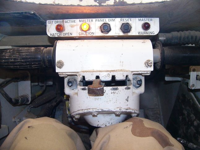 Stanowisko kierowcy M1 Abrams