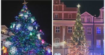 Takie choinki zdobią największe polskie miasta. Która najładniejsza?
