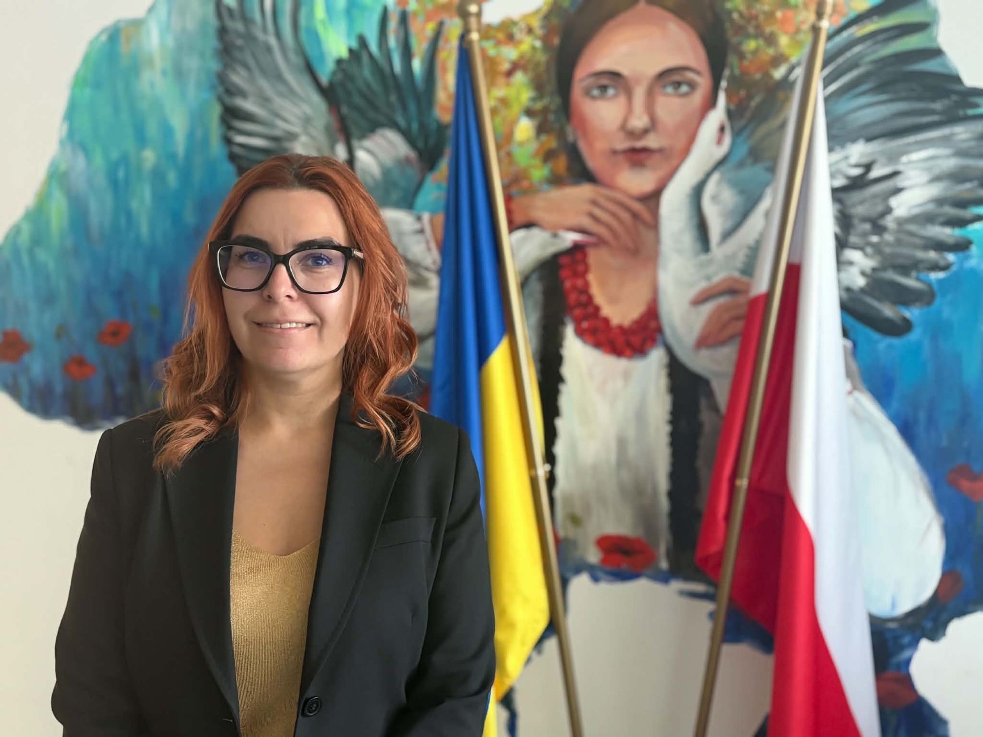 Olga Kasian, szefowa HUB UA w Warszawie