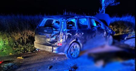 Zmiażdżone ciało kobiety. Kierowca pijany