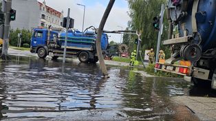 Gorzów: Miasto nie planuje inwestycji na zalewanym skrzyżowaniu. „System odwodnienia jest przeciążony”