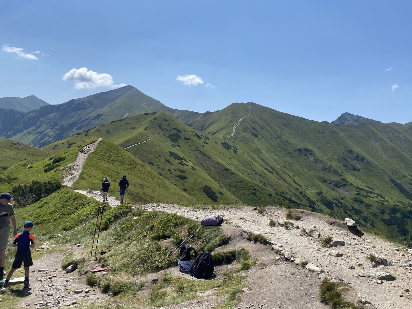 Widok z Trzydniowiańskiego Wierchu
