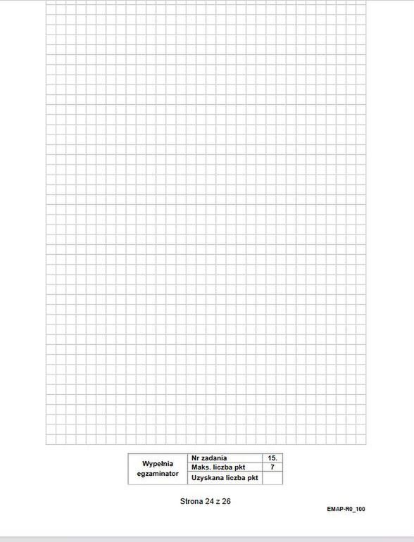 Matura rozszerzona z matematyki 