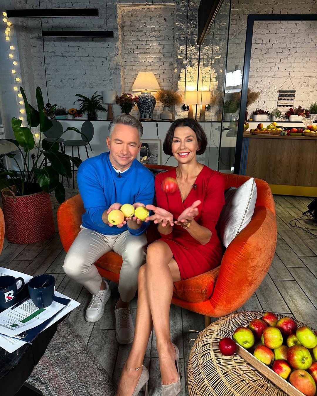 Anna Popek i Rafał Patyra