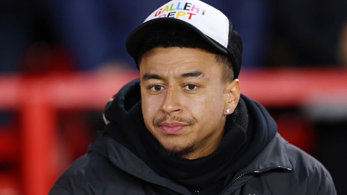 NOTTINGHAM, ENGLAND - JANUARY 01: Jesse Lingard of Nottingham Forest looks on prior to the Premier League match between Nottingham Forest and Chelsea FC at City Ground on January 01, 2023 in Nottingham, England. (Photo by Marc Atkins/Getty Images)