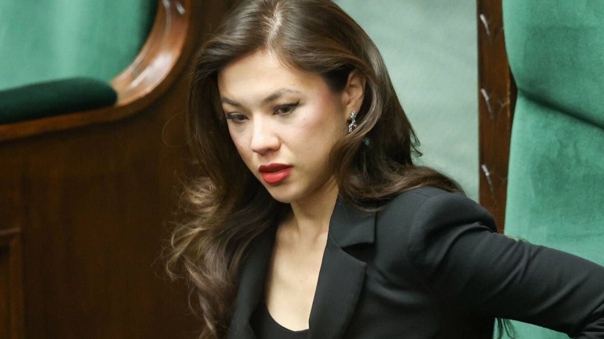 Aleksandra Uznańska-Wiśniewska wspiera męża