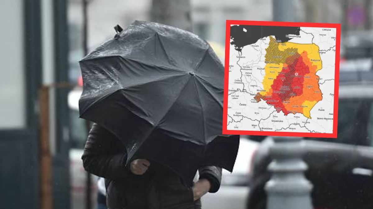 Najwyższy alert w Polsce. Burze, deszcz i wiatr