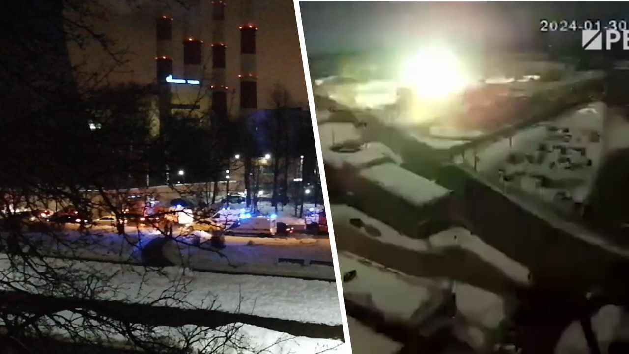 Explosion at CHPP-23 in Moscow. Witnesses report a fire.