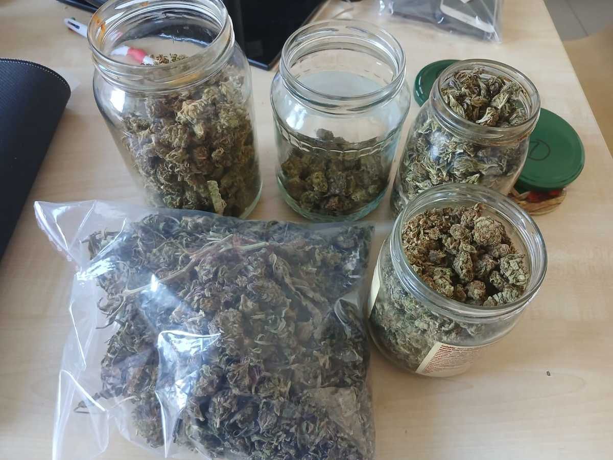 Ryki: zatrzymano 38-latka z marihuaną. Ponad 1200 porcji handlowych
