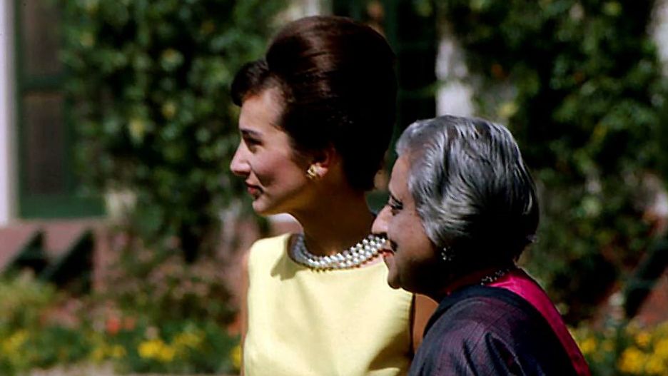 Lee Radziwill w Indiach