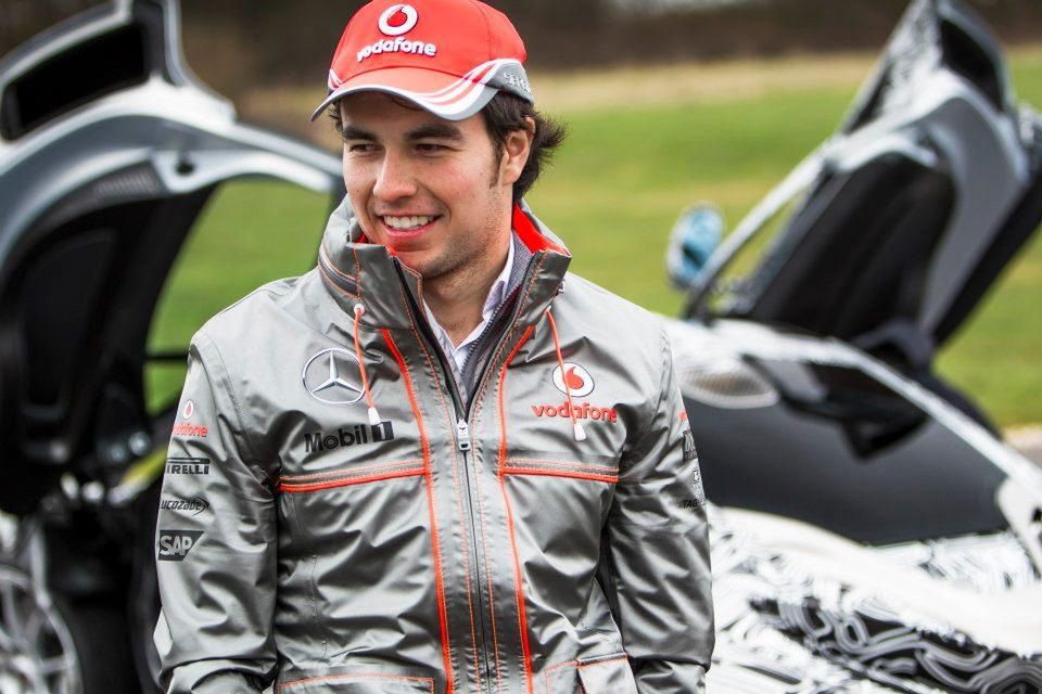 Sergio Perez i McLaren P1