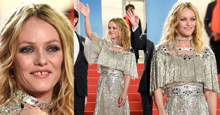 Dostojna Vanessa Paradis błyszczy w sukni Chanel