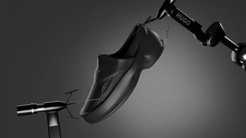 Hugo Boss wydrukowane buty