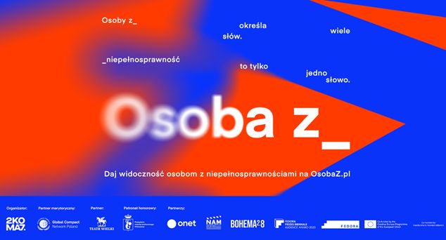 Spektakl Teatru Wielkiego w Poznaniu rozpoczął kampanię społeczną o osobach z niepełnosprawnościami