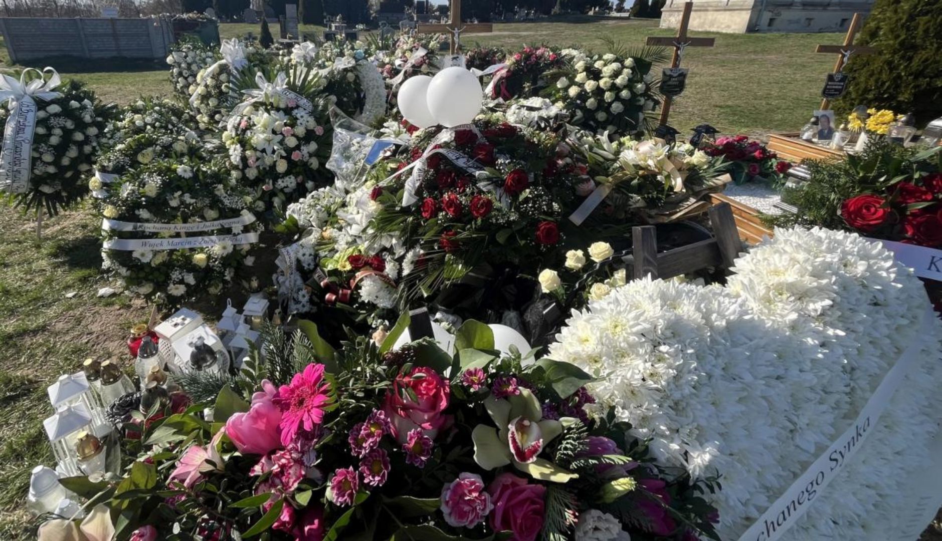 Pogrzeb ofiar tragedii w Prusicach.