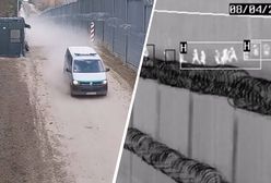 Gorąco na granicy. Auta Straży Granicznej zostały uszkodzone