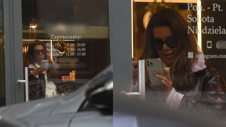 Edyta Górniak przyłapana na zakupach