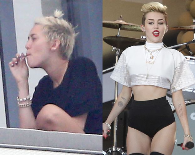 "Miley wciągała BIAŁĄ KRESKĘ w kiblu"