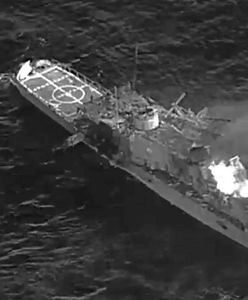 Indonezyjska fregata zatopiona. Nagranie pokazuje moment uderzenia pocisków