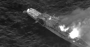 Indonezyjska fregata zatopiona. Nagranie pokazuje moment uderzenia pocisków