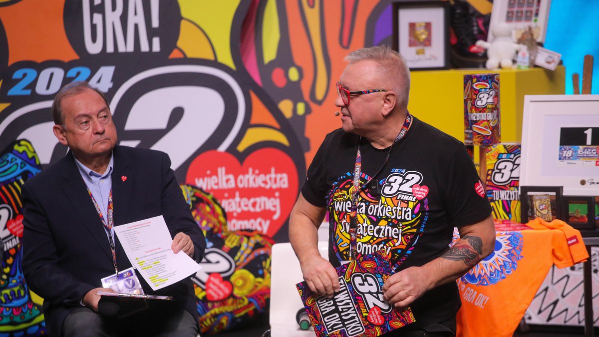 Jerzy Owsiak i Bohdan Maruszewski
